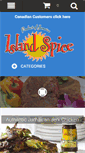 Mobile Screenshot of islandspice.com