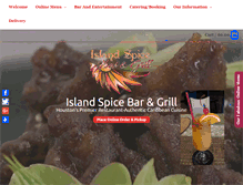 Tablet Screenshot of islandspice.net